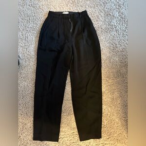 Wilfred Black Straight Leg Pants